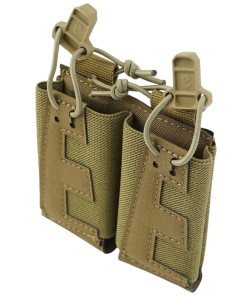 Подсумок под 2 магазина EmersonGear V-Edge Double Pistol Magazine Pouch (Coyote)