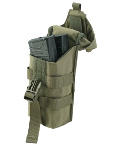 Подсумок Wartech MP-108 «Ратник» под 2 магазина АК-серии, закрытый (Ranger Green)