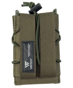 Подсумок Wartech MP-117 «Альфа» под 1 магазин АК/М серии, фастмаг (Ranger Green)