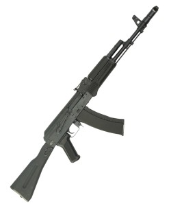 |Уценка| Страйкбольный автомат E&L ELAK74MN (АК-74М) AEG Essential Steel (№ 935-УЦ)