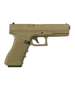 |Уценка| Страйкбольный пистолет Cyma Glock 18C AEP Tan (CM.030TN) (№ 946-УЦ)