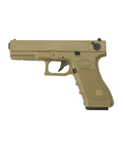 |Уценка| Страйкбольный пистолет Cyma Glock 18C AEP Tan (CM.030TN) (№ 946-УЦ)