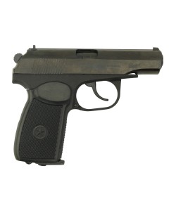 |Б/у| Пневматический пистолет Baikal МР-654К (ПМ, черная рукоять) (№ 519ком)