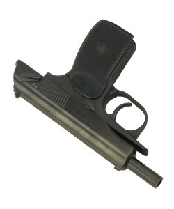 |Б/у| Пневматический пистолет Baikal МР-654К (ПМ, черная рукоять) (№ 519ком)