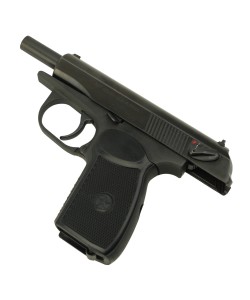 |Б/у| Пневматический пистолет Baikal МР-654К (ПМ, черная рукоять) (№ 519ком)