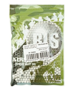 Шары для страйкбола BLS 0,43 г, 1000 штук (белые) 1BA-43