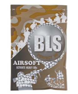 Шары для страйкбола BLS 0,40 г, 1000 штук (белые) 1BA-40