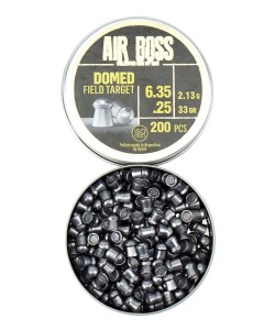 Пули для пневматики Apolo Air Boss Domed Field Target 6,35 мм, 2,13 г (200 штук)