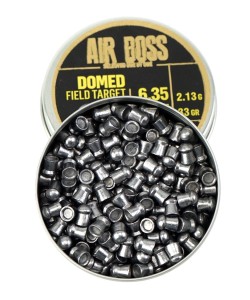 Пули для пневматики Apolo Air Boss Domed Field Target 6,35 мм, 2,13 г (200 штук)