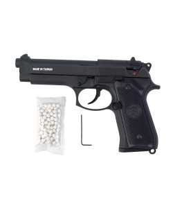 Страйкбольный пистолет KJW Beretta M9 Gas Heavy Weight GBB (Black)