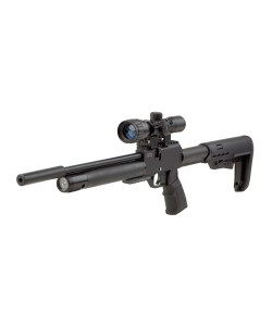 Пневматическая винтовка Kuzey K20 Compact (пластик, прямоток, PCP, ★3 Дж) 5,5 мм