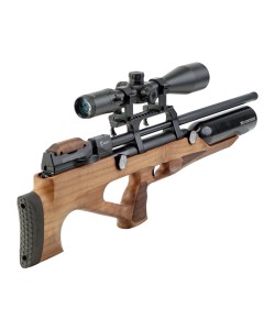 Пневматическая винтовка Kuzey K50 BullPup (орех, редуктор, PCP, ★3 Дж) 5,5 мм