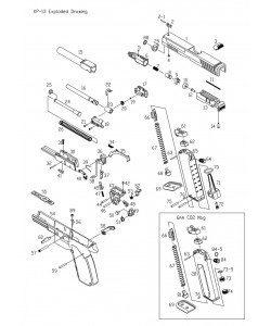 KJW KP-13 губки магазина (Part 61)