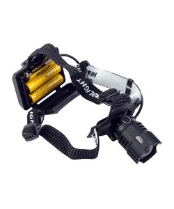 Фонарь налобный Огонь HT-106-P160 Zoom светодиодный, 3 режима