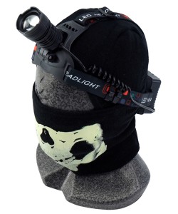 Фонарь налобный Огонь HT-276-P160 Zoom светодиодный, 3 режима