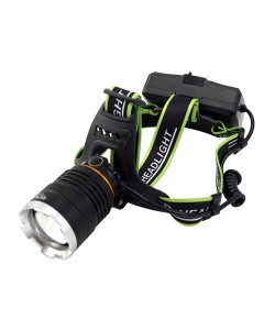 Фонарь налобный Огонь HT-326-P90 Zoom светодиодный, 3 режима