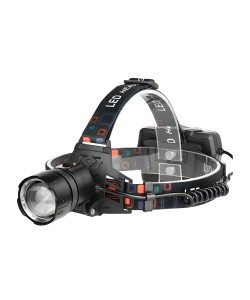 Фонарь налобный Огонь HT-329-PM10-TG Zoom светодиодный, 3 режима