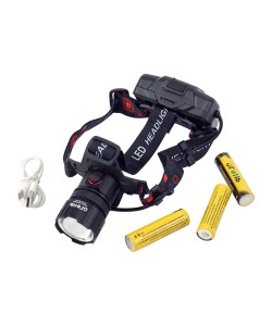 Фонарь налобный Огонь HT-329-PM10-TG Zoom светодиодный, 3 режима