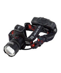 Фонарь налобный Огонь HT-329-PM10-TG Zoom светодиодный, 3 режима