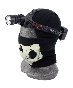 Фонарь налобный Огонь HT-329-PM10-TG Zoom светодиодный, 3 режима