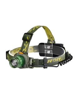 Фонарь налобный Огонь HT-427 Zoom светодиодный, 3 режима (с датчиком движения)