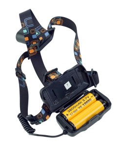 Фонарь налобный Огонь HT-612 светодиодный, 3 режима