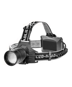 Фонарь налобный Огонь HT-996-3-P70 Zoom светодиодный, 3 режима