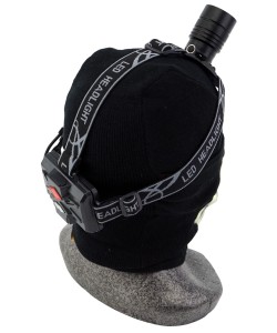 Фонарь налобный Огонь HT-996-3-P70 Zoom светодиодный, 3 режима