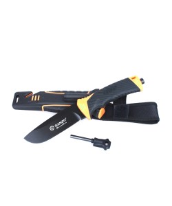 Нож туристический Ganzo G8012, лезвие 115 мм (Orange)