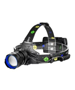 Фонарь налобный Огонь HT-3050-PM10-TG Zoom светодиодный, 3 режима