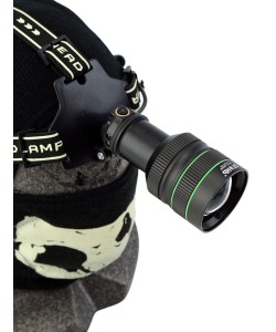 Фонарь налобный Огонь HT-3055-P360 Zoom светодиодный, 3 режима