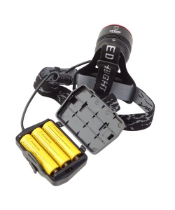 Фонарь налобный Огонь HT-3069-PM30-TG Zoom светодиодный, 1 режим