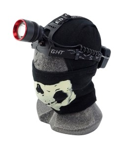 Фонарь налобный Огонь HT-3069-PM30-TG Zoom светодиодный, 1 режим