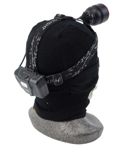 Фонарь налобный Огонь HT-3069-PM30-TG Zoom светодиодный, 1 режим