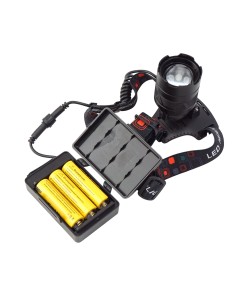 Фонарь налобный Огонь HT-3082-PM30-TG Zoom светодиодный, 3 режима