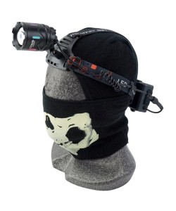 Фонарь налобный Огонь HT-3083-PM30-TG Zoom светодиодный, 3 режима