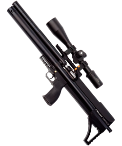 Пневматическая винтовка Dobermann Alfa Булл-пап (PCP, ствол AP450, редуктор, под полнотел, пер. взвод) 6,35 мм