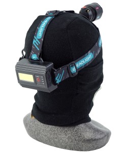 Фонарь налобный Огонь MT-698-PM90-TG Zoom светодиодный, 3 режима