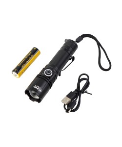 Фонарь светодиодный Огонь H-371-P99 Zoom, 3 режима