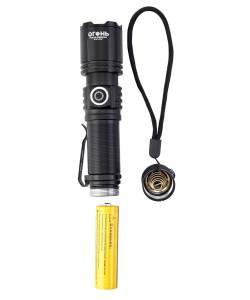 Фонарь светодиодный Огонь H-371-P99 Zoom, 3 режима