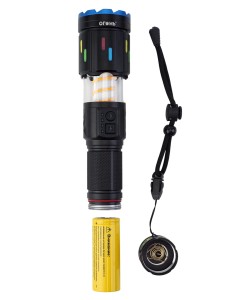 Фонарь светодиодный Огонь H-3120-PM60-TG Zoom, 3 режима