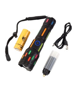 Фонарь светодиодный Огонь H-3139-PM60-TG Zoom, 3 режима