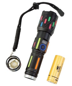 Фонарь светодиодный Огонь H-3139-PM60-TG Zoom, 3 режима