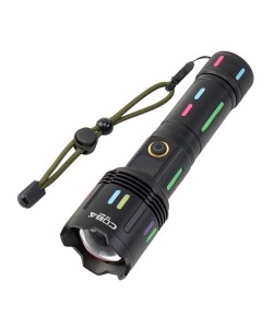 Фонарь светодиодный Огонь H-3143-PM60-TG/COBA Zoom, 3 режима