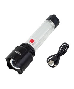 Фонарь светодиодный Огонь H-3145-PM60-TG/COBA Zoom, 3 режима