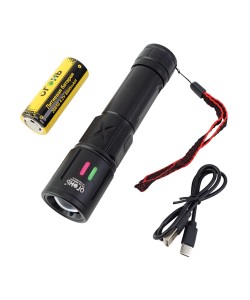 Фонарь светодиодный Огонь H-3160-PM20-TG Zoom, 1 режим