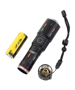 Фонарь светодиодный Огонь H-3180-PM30-TG Zoom, 3 режима