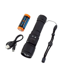 Фонарь светодиодный Огонь H-3328-PM30-TG Zoom, 3 режима