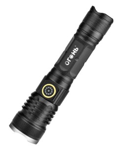 Фонарь светодиодный Огонь HQ-201-TG Zoom подствольный, 3 режима (с выносной кнопкой)