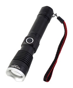 Фонарь светодиодный Огонь HQ-203-TG Zoom подствольный, 3 режима (с выносной кнопкой)